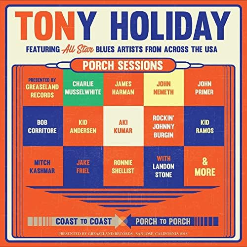 Tony Holiday 'Porch Sessions' CD